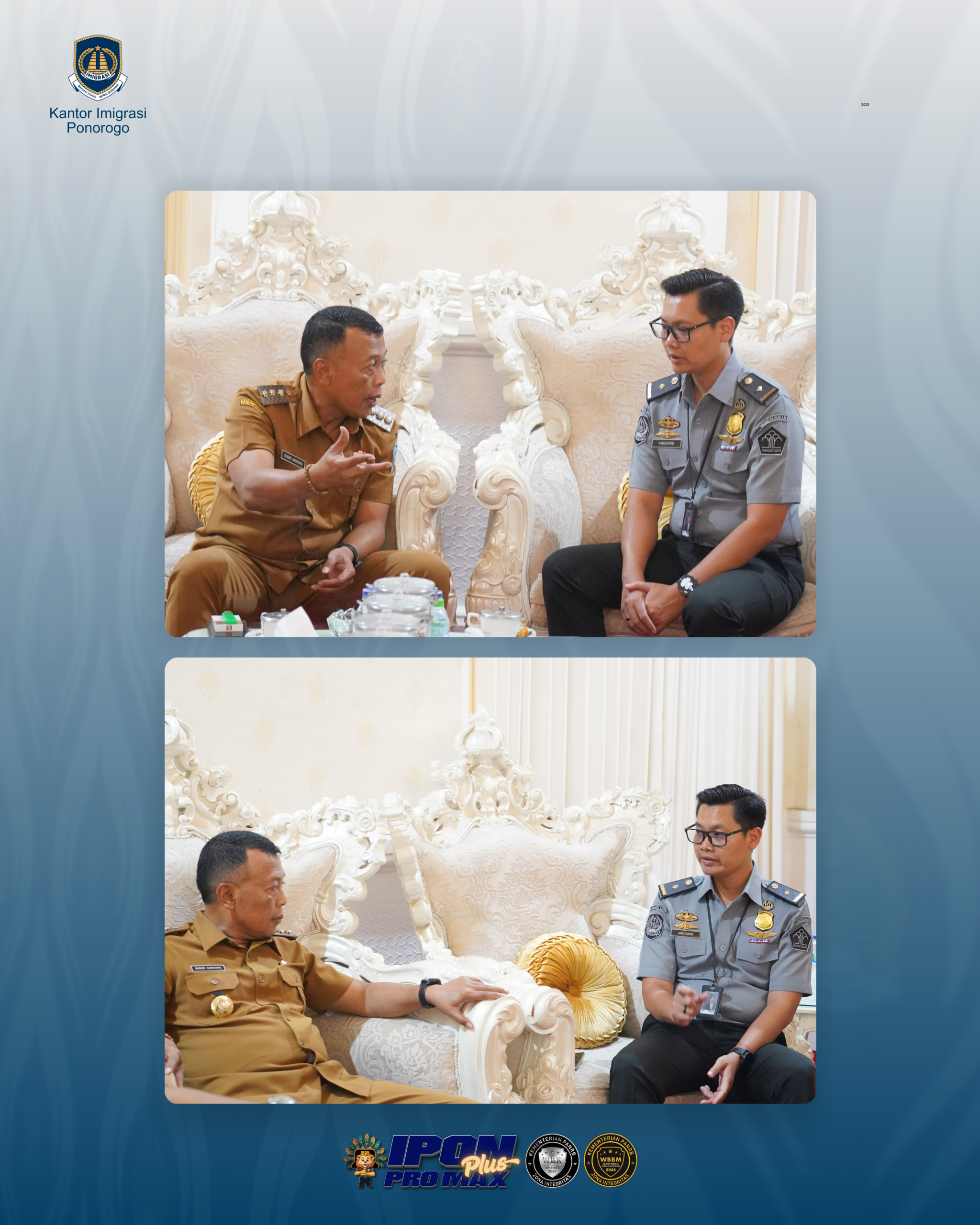 Kunjungan ke Bupati Ponorogo D