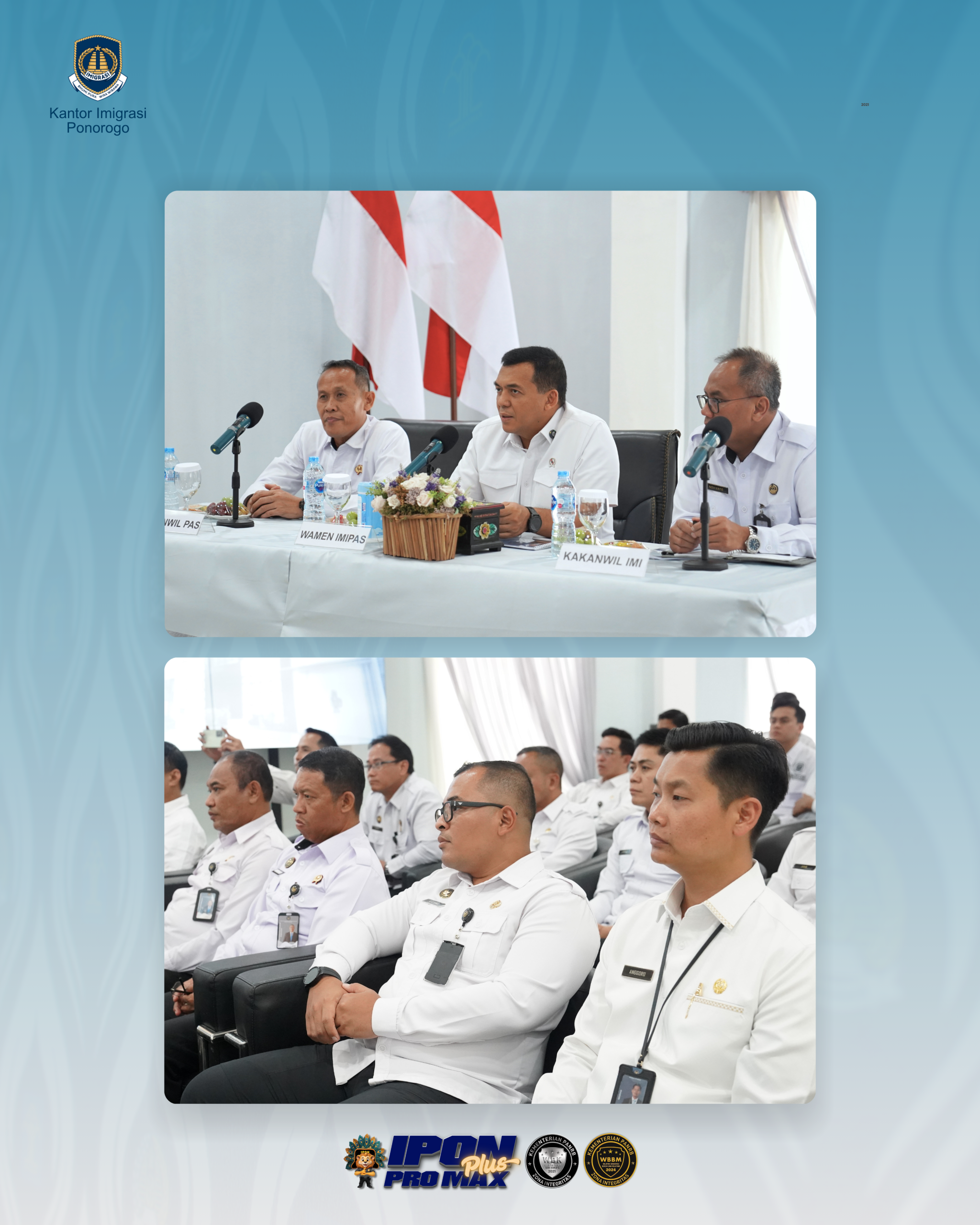 Kunjungan Kerja Wamen C