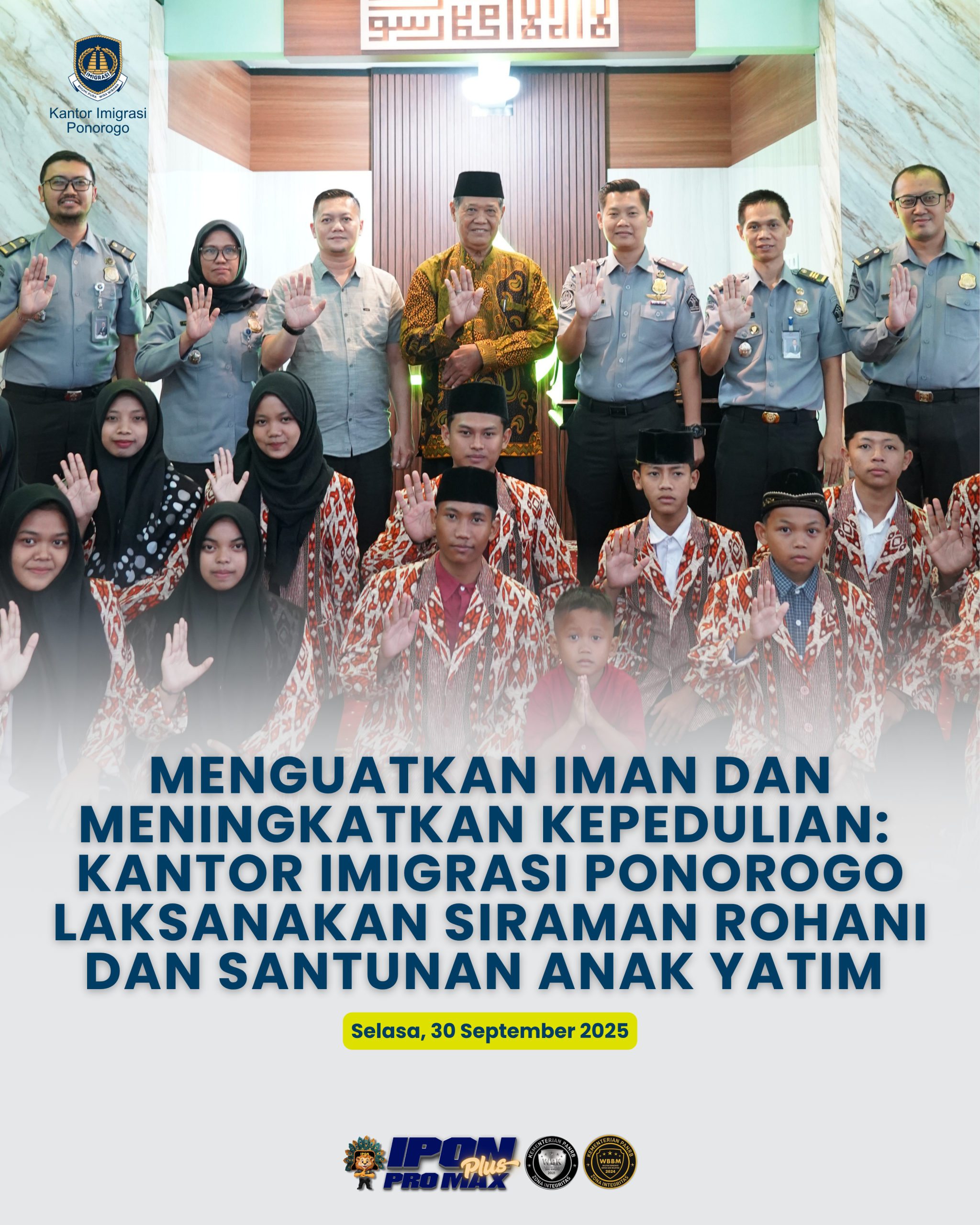 Santunan dan Siraman Rohani A