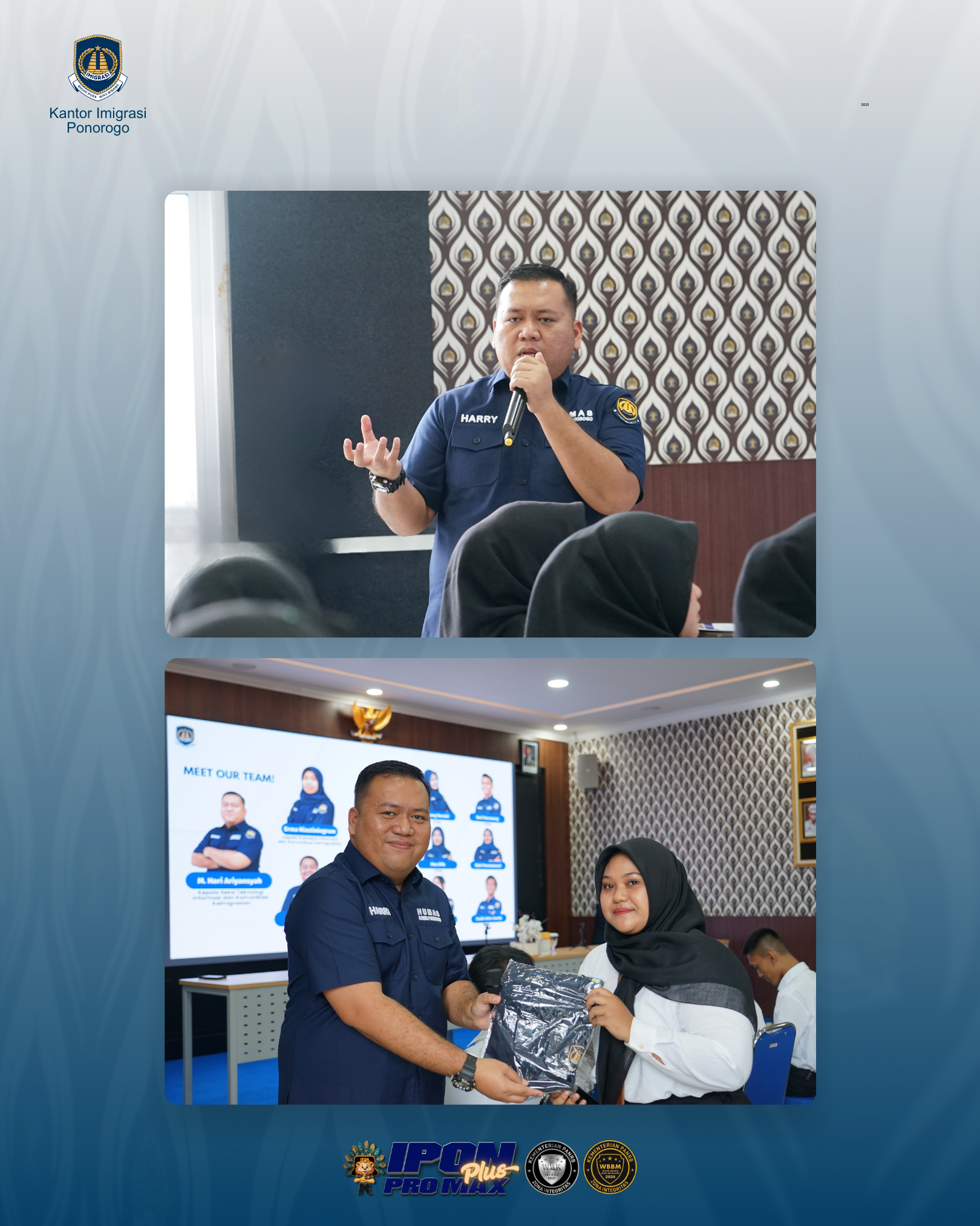 Sambutan Magang Kemnaker f