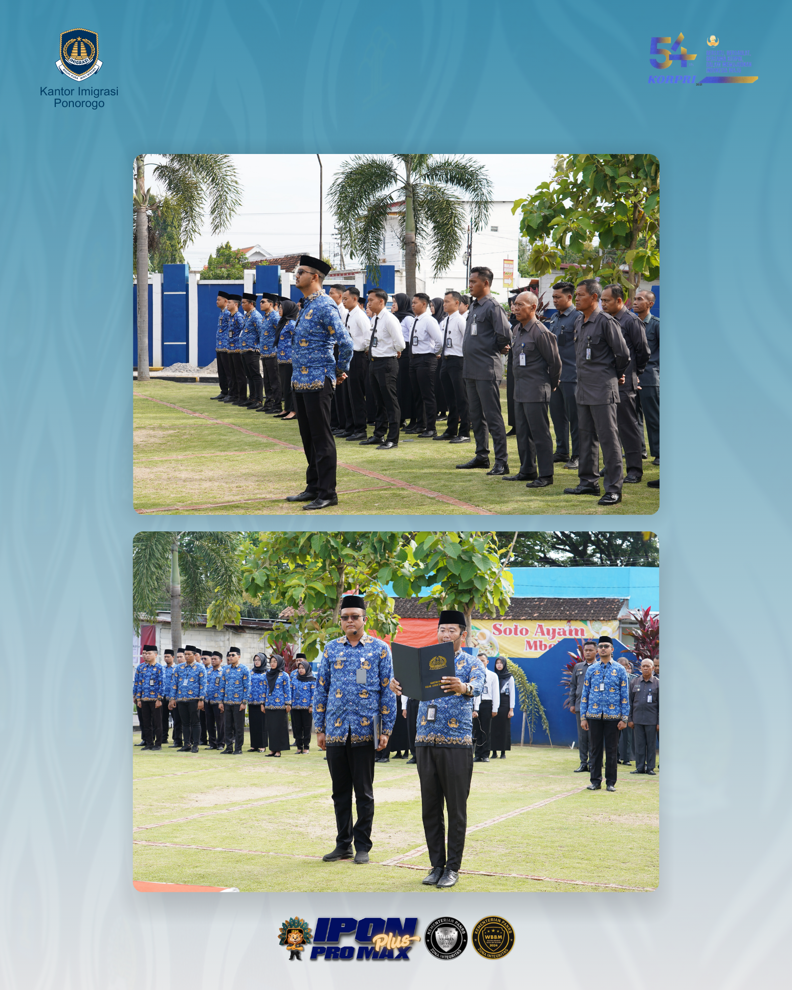 Upacara HUT KORPRI C