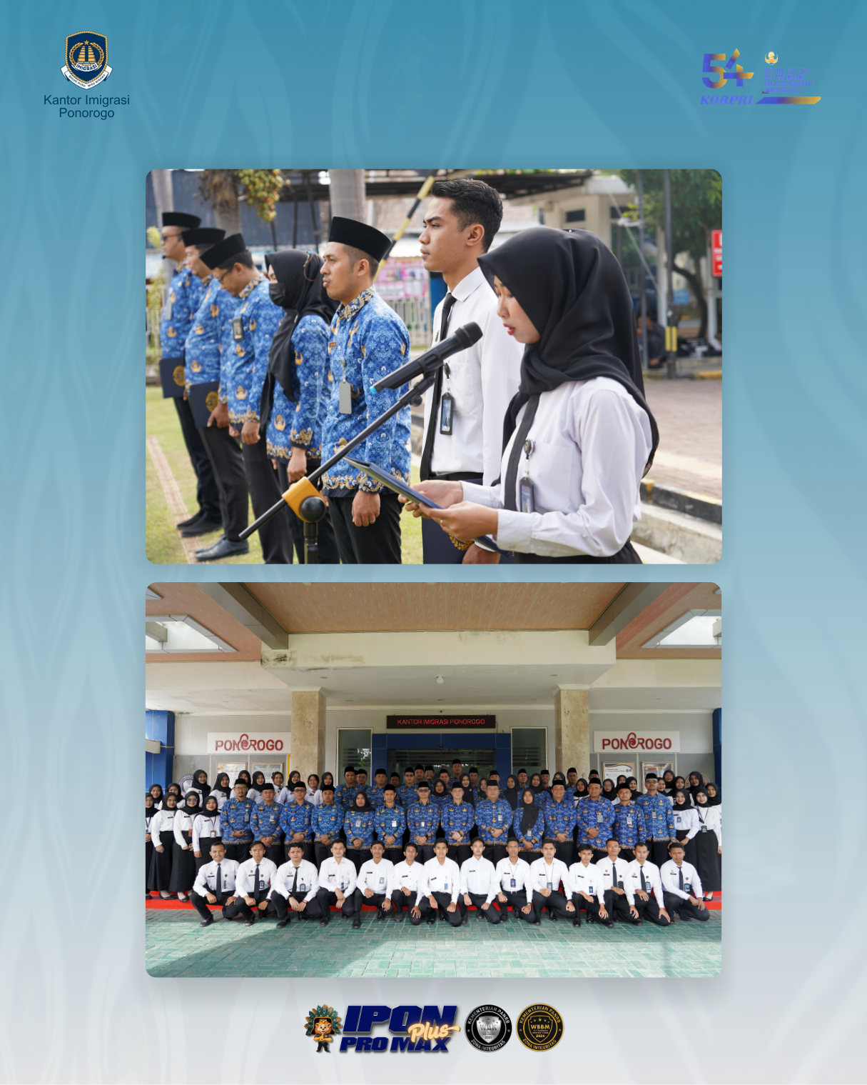 Upacara HUT KORPRI D (1)