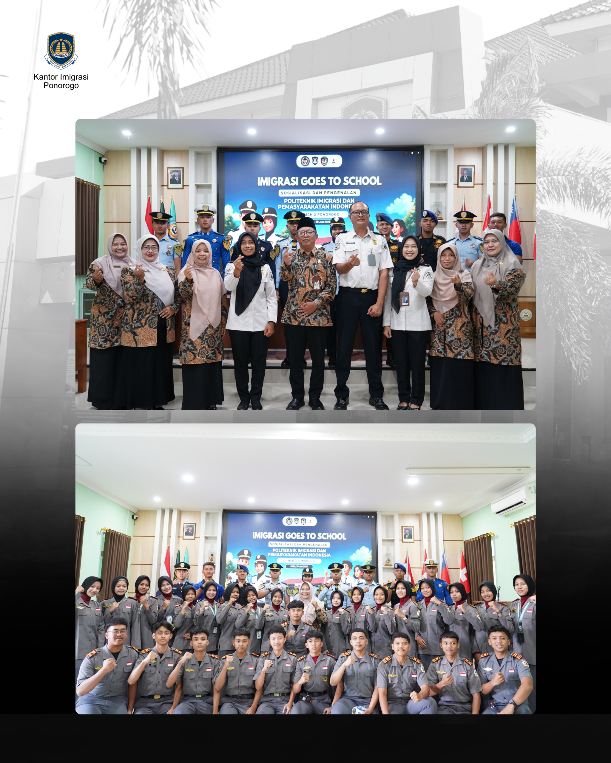 Sosialisasi Poltekimipas ke MAN 2 Ponorogo F